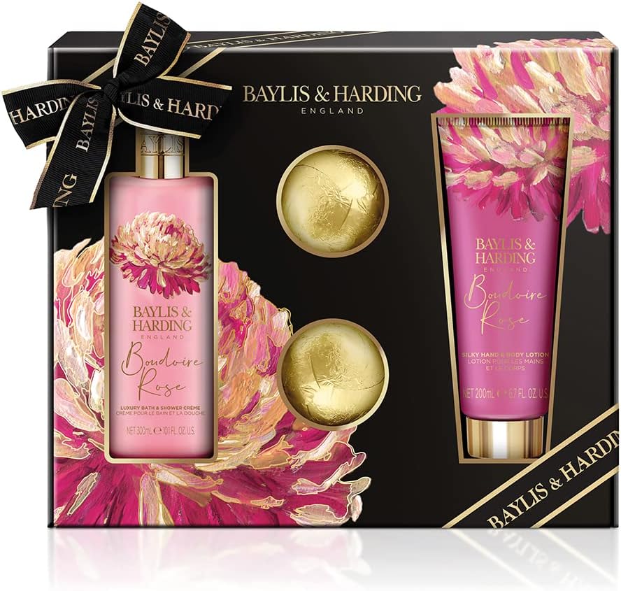 Baylis & Harding Boudoire Rose 4 Piece Set