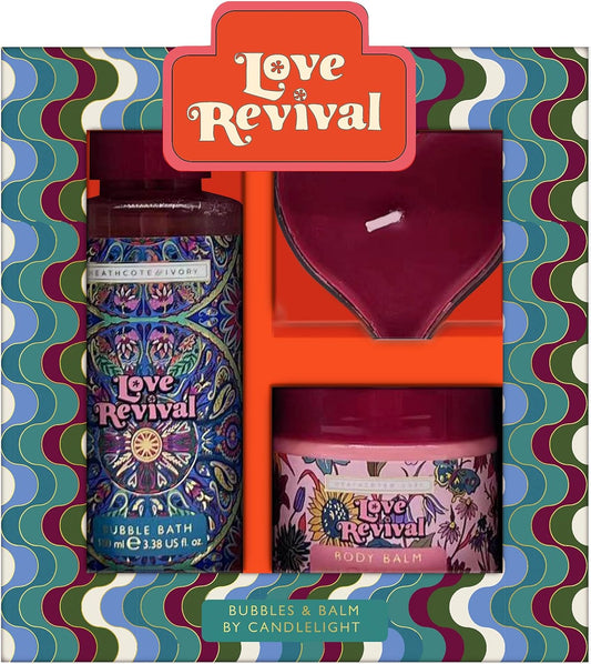 Heathcote & Ivory Love Revival-Bubbles & Balm By Candlelight