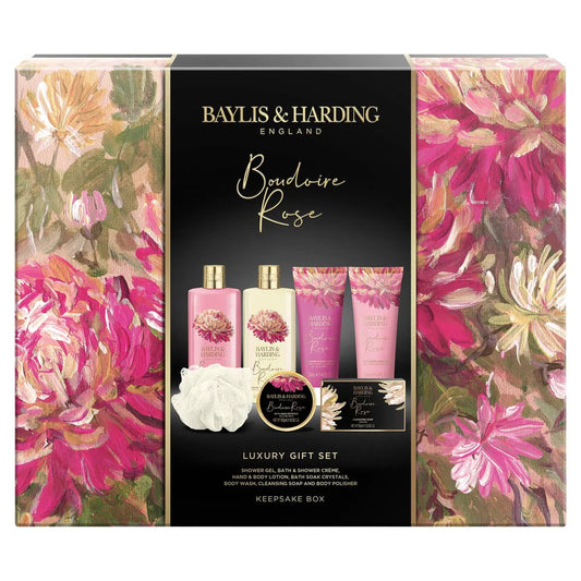 Baylis & Harding Boudoirs Rose Keep Sake Box